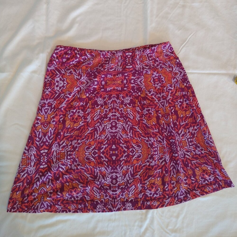 Title Nine Geo Print A-line Skirt - Medium